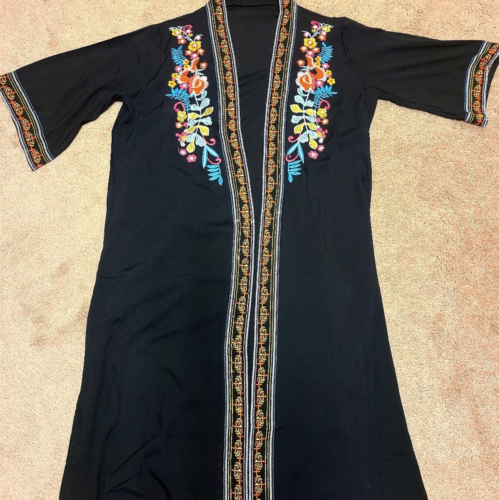 Long dress cover up